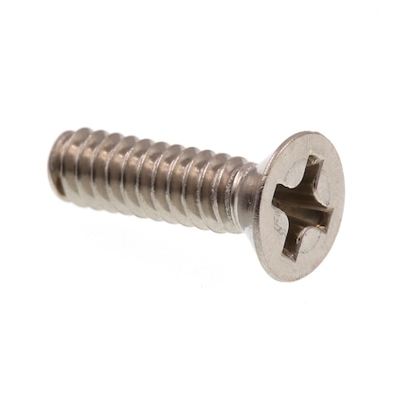 Prime-Line Machine Screw, Flat Head, Phillip Drive No. 6-32 X 1/2in Grade 18-8 Stainless Steel 100PK 9000531